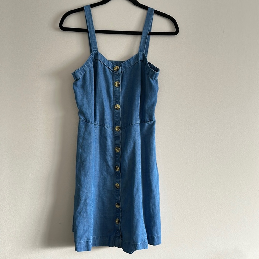 LOFT Blue Denim Dress